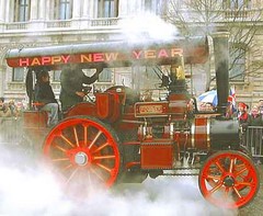 Happy New Year - parowóz
