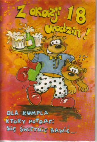 W dniu 18 urodzin !