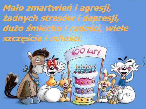 Mało zmartwień i agresji