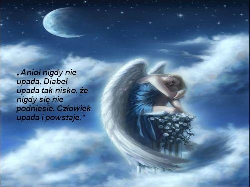 Anioł nigdy nie upada...