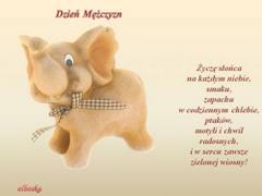 Dzień męźczyzn życzę słońca...