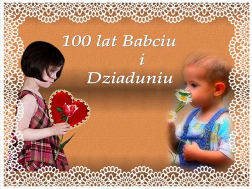 100 lat babciu i dziaduniu