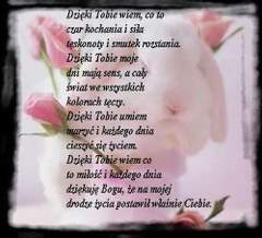 Dzięki Tobie wiem...