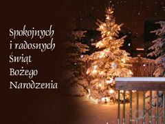 Spokojnych i radosnych Świąt