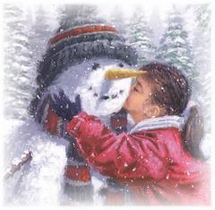 Całus dla bałwanka