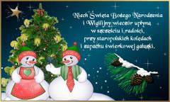 Niech Święta Bożego Narodzenia...