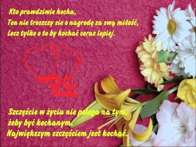 Kto prawdziwie kocha...