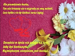 Kto prawdziwie kocha...