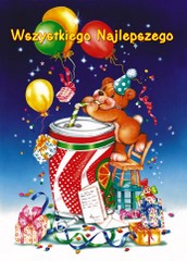 Wszystkiego najlepszego - miś