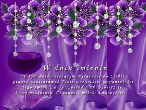 W dniu imienin...