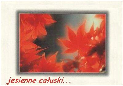 Jesienne całuski...