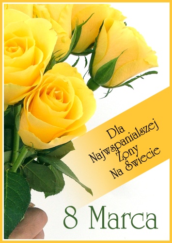 Dla najwspanialszej żony na świecie