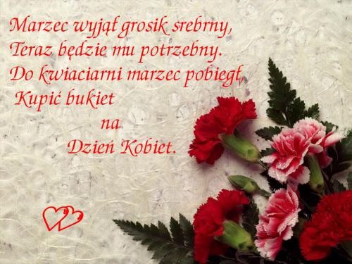 Marzec wyjął grosik srebrny...