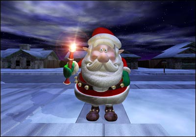 Mikołaj ze świecą 