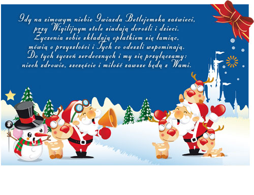 Gdy na zimowym niebie...