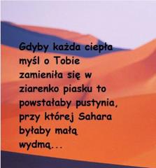 Gdyby każda ciepła myśl o Tobie...
