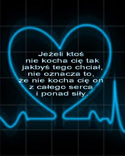 Jeżeli ktoś nie kocha Cię tak...