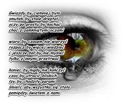 Gwiazdy by ciemniej było...