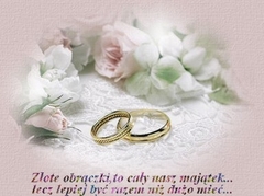 Złote obrączki to cały nasz majątek...