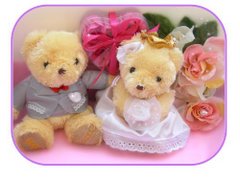 Miśki wśród róż