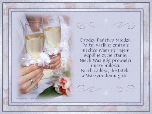 Drodzy Państwo młodzi !