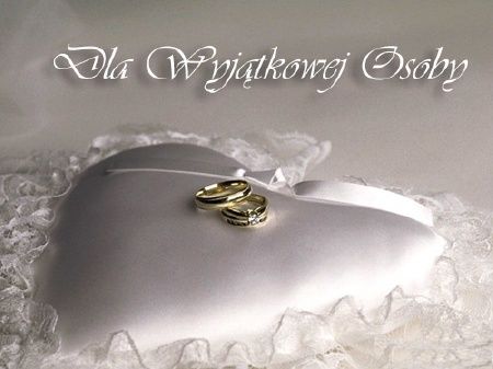 Dla wyjątkowej osoby