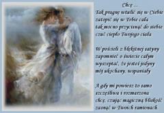 Tak pragnę wtulić się w Ciebie...