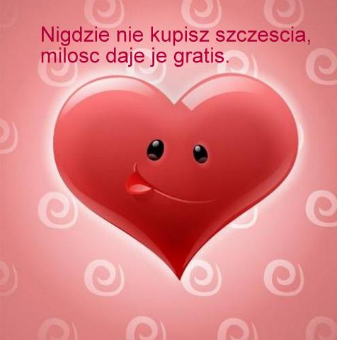 Nigdzie nie kupisz szczęścia...