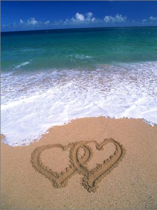 Dwa serca na plarzy