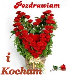 Pozdrawiam i kocham