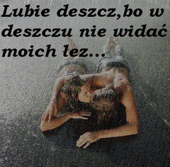 Lubię deszcz...