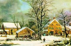 Zima na wsi